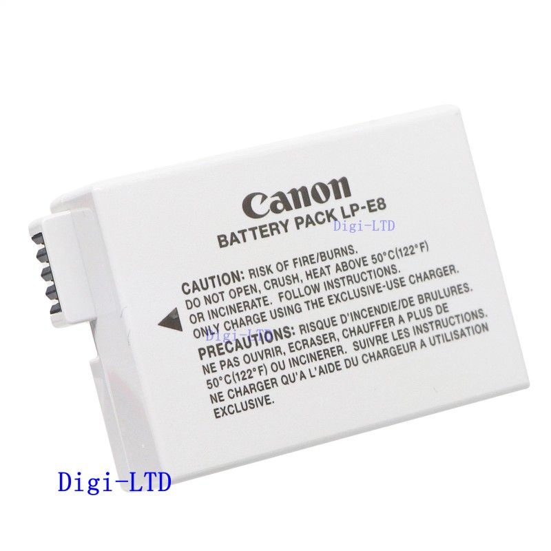 For Canon Genuine Original Canon LP-E8 Battery for EOS 550D