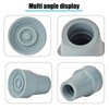 4 Pcs Crutch Tips 3/4 Inch Non Slip Walking Cane