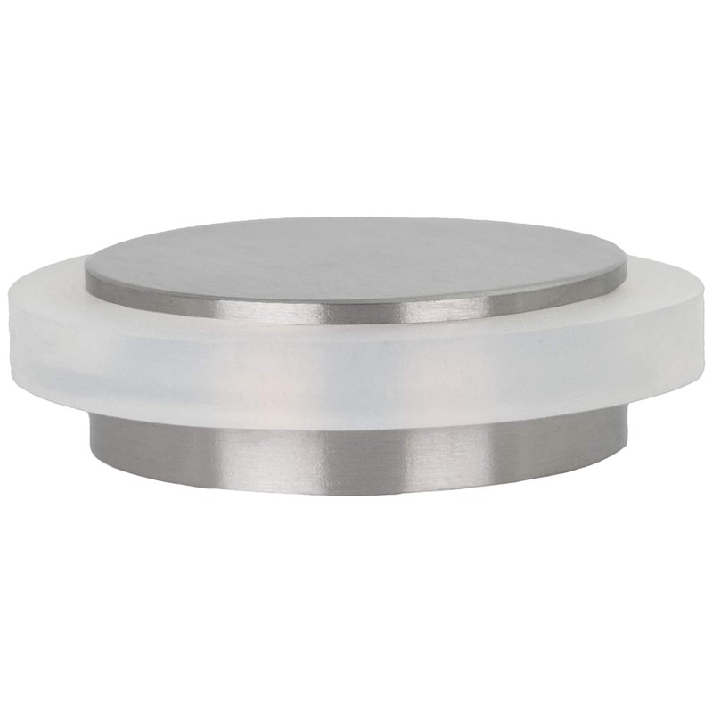 EVI Herrajes I-203/35X12-B Door Stop, White, 35Ø x 14mm Height