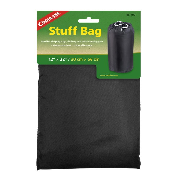 Coghlan's Water Repellant Utility Stuff Bag, 14 x 30-Inches, Assorted Colors