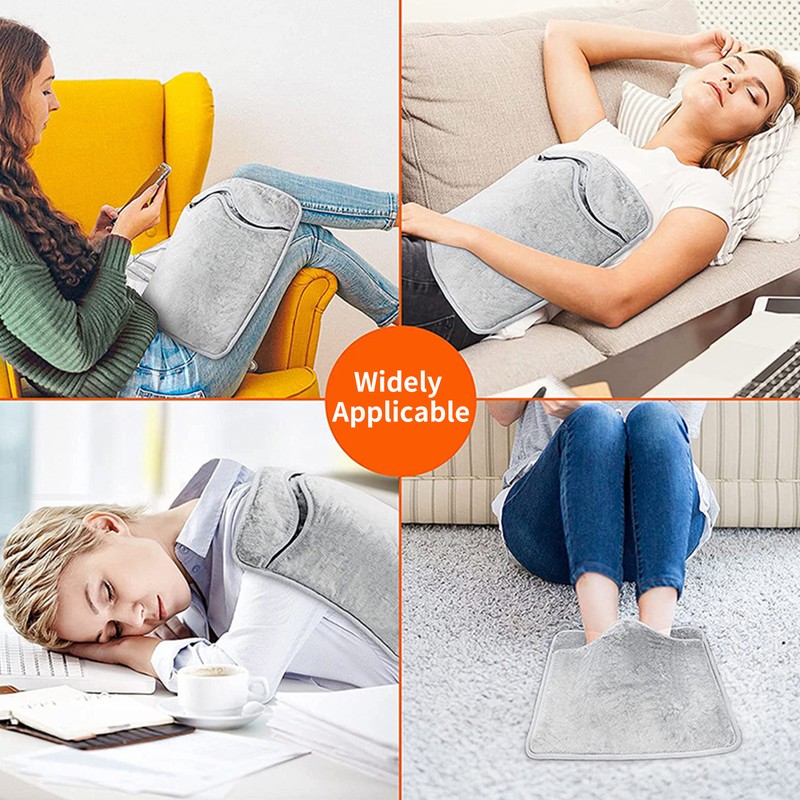 Electric Heated Foot Warmers Washable Electric Heating Pad 6 Heating