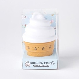 Art Box Ice Cream Timer_White / 아트박스 아이스크림 타이머_화이트