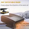 12 Volt Car Heater that Plugs into Cigarette Lighter, 150W
