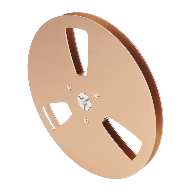 1/4 7 Inch Empty Tape Reel Aluminum Alloy 3 Hole