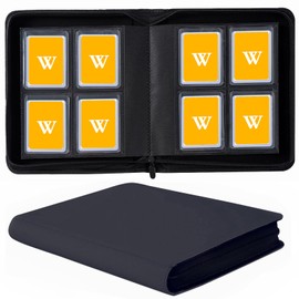 Carpeta de Top Loaders de 128 Bolsillos para Top Loaders, Álbum de Carpetas de Top Loaders de 4 Bolsillos, Carpeta de Tarjetas Toploader para Soportes