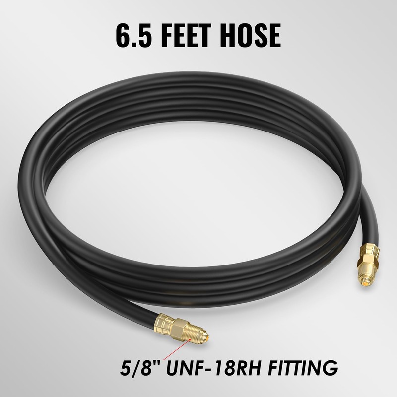 bestarc Inert Gas Welding Hose, Argon CO2 Flow Meter Regulator