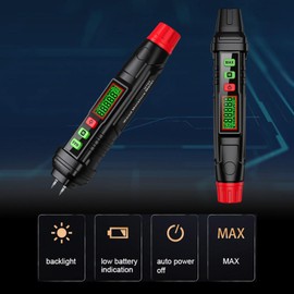 General Tools MMD4E Digital Moisture Meter, Water Leak Detector, Moisture Tester, Pin Type, Pinnless Moisture Meter, Moisture Tester