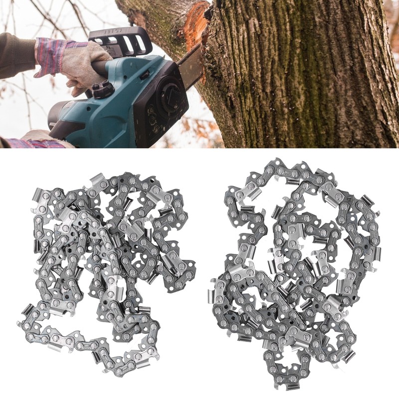 2Pcs Chainsaw Chain 18in 325 68 72DL Saw Cutting Blade