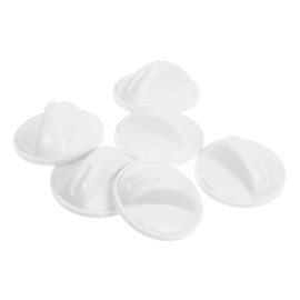 jojofuny 1set Rotary Switches Dryer Universal Knob Washing Machine Knob Washer Control Knob White 6pcs