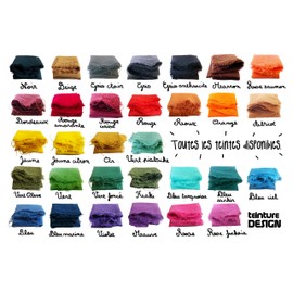 Pack of 3 Bags of Fabric Dye – Dark Green – Universal Dyes for Clothes and Natural Fabrics