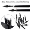 Qoaimu 100 Grain Archery Arrow Field Points Field Tips, High