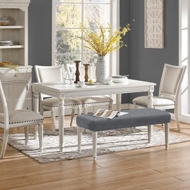 Fuloon Universal Cover for Dining Room Bench, Elastic Velvet Chair Cover, for Dining Room, Removable Washable Cover, for Dining Room Chair