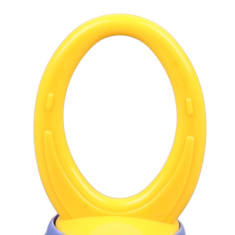 Handled Cage Bell Babies Rattle Orff Plastic Kids Music Percussion