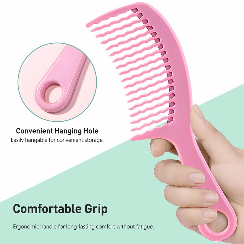 Wet Brush Detangling Comb, Unisex - 1 Count, Wave Tooth
