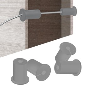 4Pcs Starlink Cable Routing Kit for 1-Inch Wall Holes, Wall Grommets for Cables, Wall Cable Pass Through of Starlink Accessories, Wall Hole Cover for Easy Installation of Ethernet Cables (Grey)