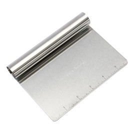 Heirloom - Raspador de masa de cuchillo para hornear para horno, cortador de masa de metal para uso panadero | Versatile Bench Scraper, Dough Cutter T