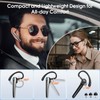Atheewon Bluetooth Headset V5.3, Wireless Headset with ENC Noise Canceling