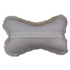 Comfort Sheepskin Neck Pillow Travel Pillow color beige