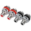 Monosaudio C401R 4Pcs RCA Socket Terminal Pure Copper Rhodium Plated