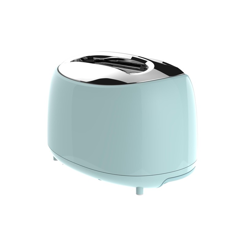 Brentwood Appliances Cool-Touch 2-Slice Retro Toaster with Extra-Wide Slots (Blue)