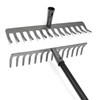 14-Tine Rakes for Lawns Heavy Duty Metal Replacement Rake Head