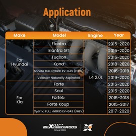 maXpeedingrods Engine Oil Pump for Hyundai Elantra Tucson Kona Veloster 2015-2020 Replacement 21510-2E023 264-276 HYP32A