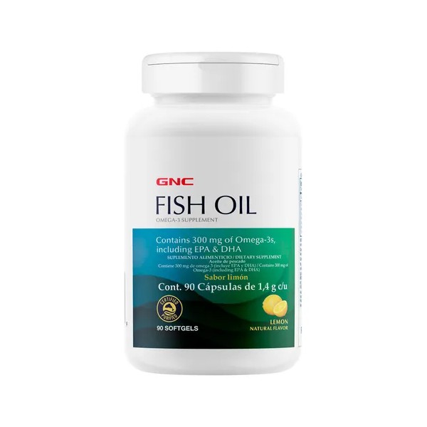 Aceite De Pescado Omega 3 - Gnc Fish Oil Epa