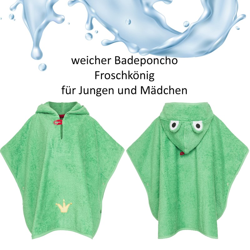 Smithy Children's Bath Poncho I Baby Girls Boys I Terry