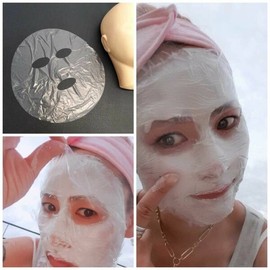 100 sheets of disposable vinyl mask face (WAF61EE) / 일회용 비닐 마스크 페이스 100매 (WAF61EE)