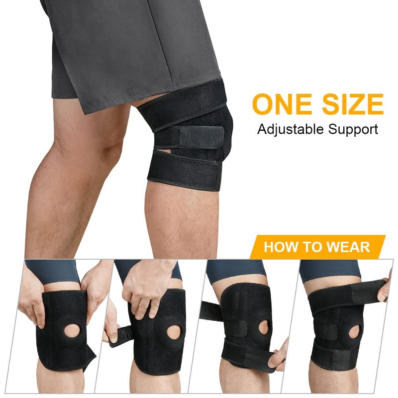 ACWOO Knee Support Brace for Men and Women, Adjustable Compression