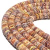 ABCGEMS Royal Pectin Scallop Shell Beads from Pacific Ocean (Arranged