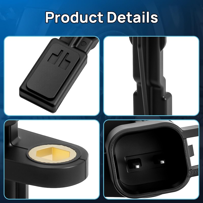 Rear ABS Wheel Speed Sensor Left Right Fits for 2007-2017