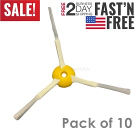 Fit irobot Armed Side Brush For iRobot Roomba 500 600 700 Series 560 630 650 760 770 780 US - 10 Pack