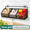 Wall-Mounted Kitchen Storage Basket for Vegetables and Pantry Organization –