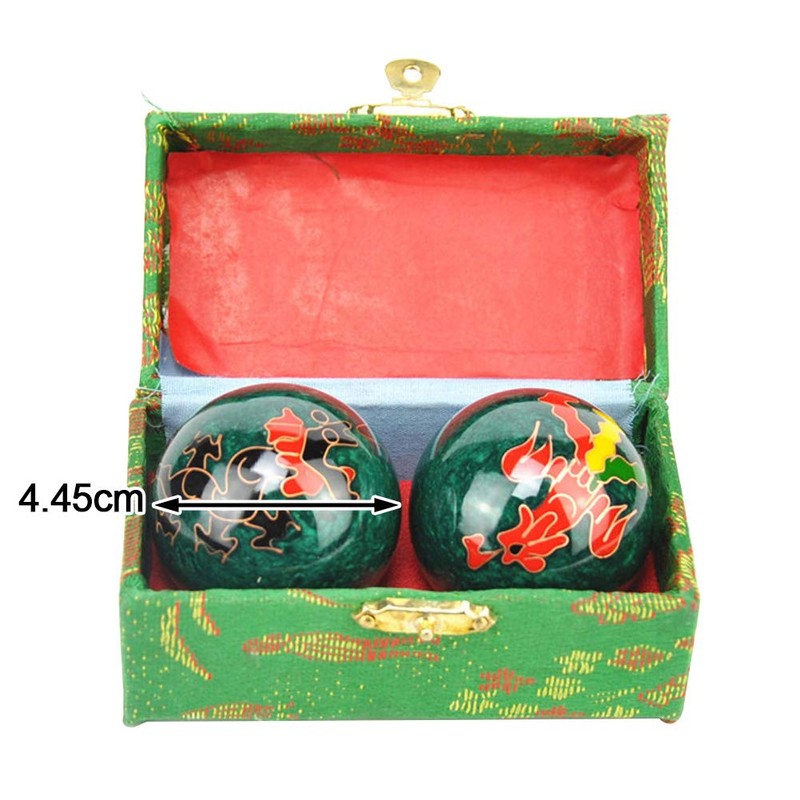 2 Pcs Baoding Balls, Chinese Health Exercise Stress Balls, Meditation