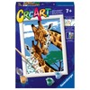 Ravensburger - CreArt E Series: Giraffe, Paint by Numbers, Includes