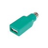 USB 2.0 A Female to PS/2 PS2 Converter Connector Adapter