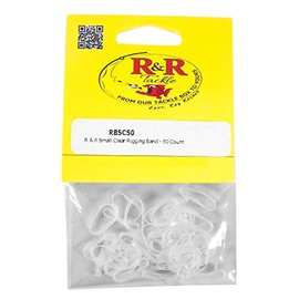 R & R Rigging Bands - 50 Pack - Small - Clear
