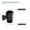 Tenfe Water Flow Control Valve, Brass Shut Off Valve Adjust