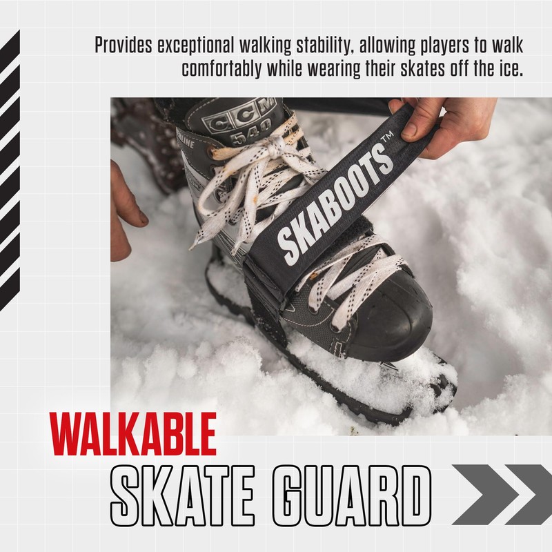 SKAboots Walkable Hockey Skate Guards - Small - Fits Youth