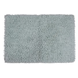 Home Weavers Shaggy Luxury Collection Bathroom Rug Soft and Water Absorbent Cotton, Machine Washable & Dry 24"x36", Aqua