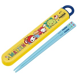 Skater ABS2AMAG-A Maizen Sisters 23 Chopsticks Case Set, 6.5 inches (16.5 cm), Antibacterial, Made in Japan