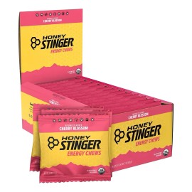 Honey Stinger Gomitas Energéticas 12 Pack Sabor Cherry Blossom