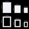 NNFEPRT 24 Pieces Packaging Photo Set, Includes 12 Pre-Cut White