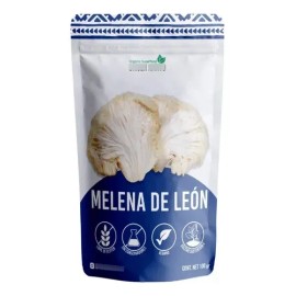 Hongo Melena De León Orgánico Vegano En Polvo 100gr                                                                                                   