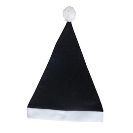 Disok Father Christmas Hat Black