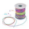 1mm Rainbow Elastic Cord Beading Thread Stretch String for Bracelet