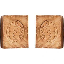 2 x Original Aleppo Soap 60% / 40% Olive Oil / Laurel Oil - PH Value 8 - Test Rating: Very Good