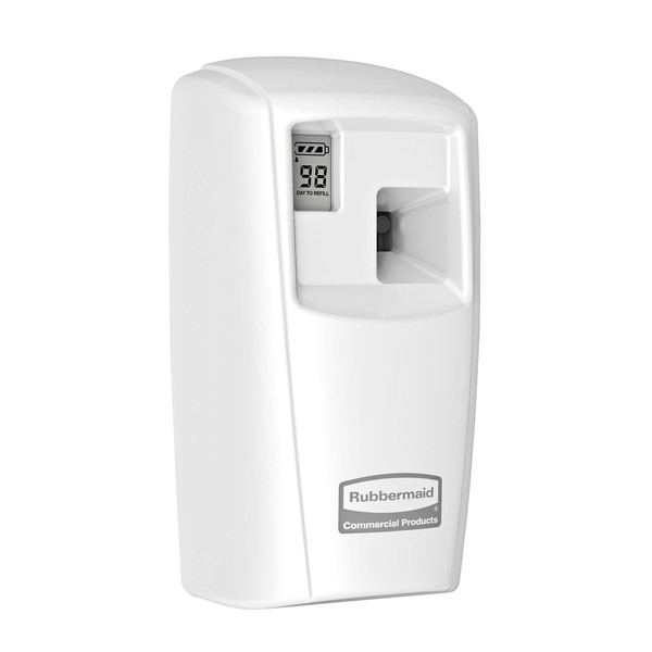 Rubbermaid Commercial Products - 1793532 Microburst Automated Odor-Controlling Aerosol Air Care System, MB3000 Dispenser, White