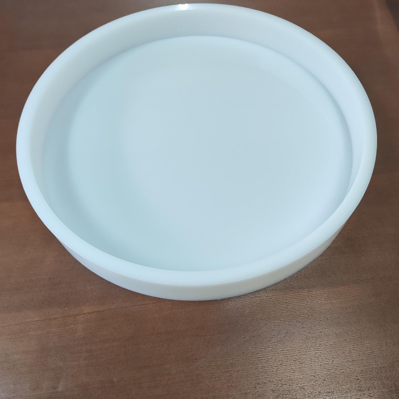 18" Diameter x 2" Deep Round Silicone Mold - Reinforced